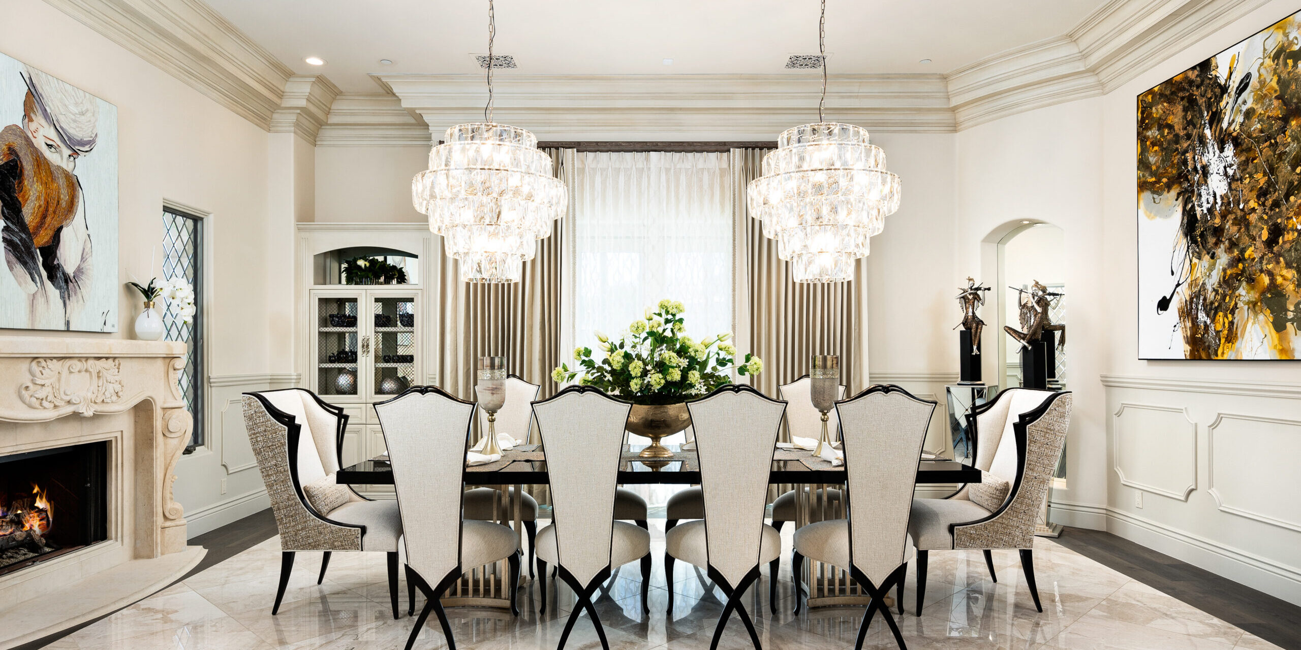 Fratantoni Design Luxury Dining Room