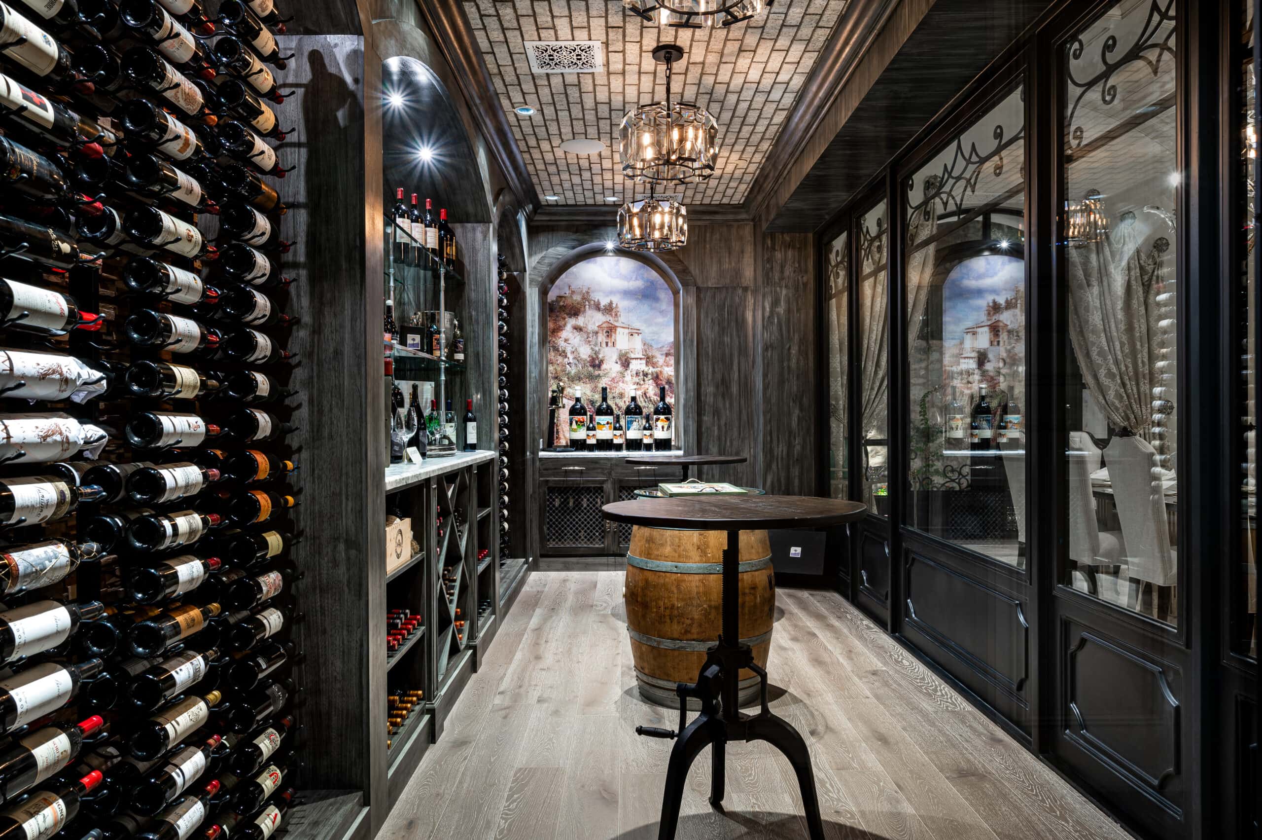 French Luxury Wine Room 2